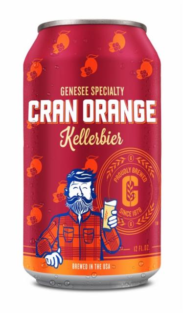 Genesee Specialty Cran Orange Kellerbier 4.5%, Genesee Brewing Company (North American Breweries), United States