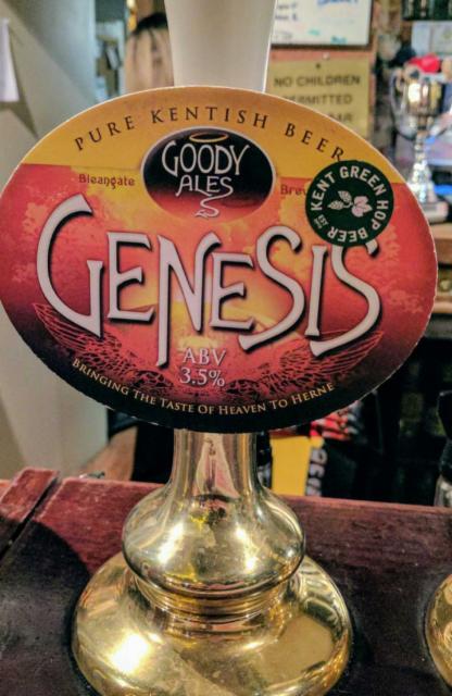 Genesis 3.5%, Goody Ales, England