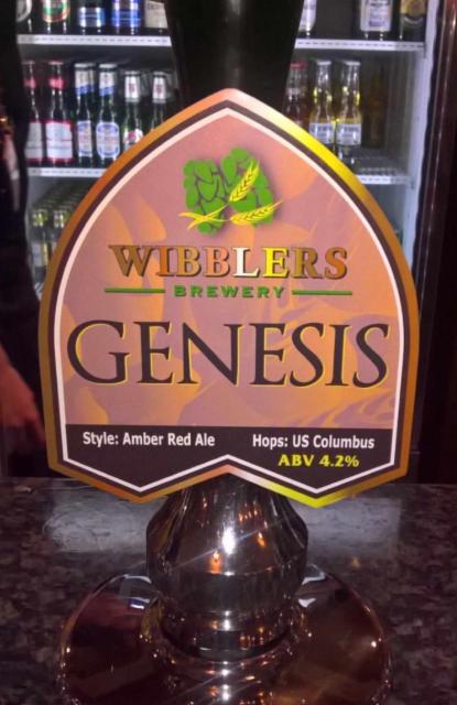 Genesis 4.2%, Wibblers Brewery, England