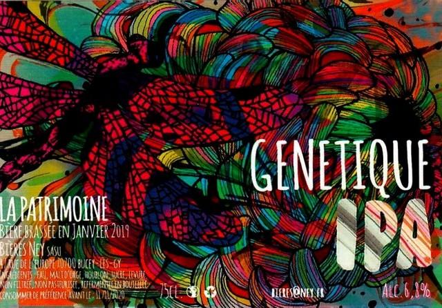 Génétique IPA, Bières Ney (La Patrimoine)