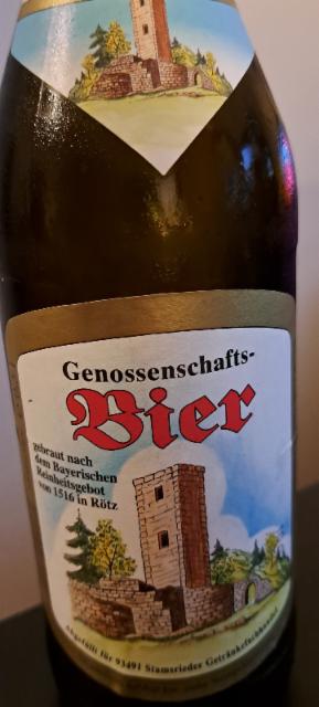 Genossenschafts-Bier, Genossenschaftsbrauerei Regensburg