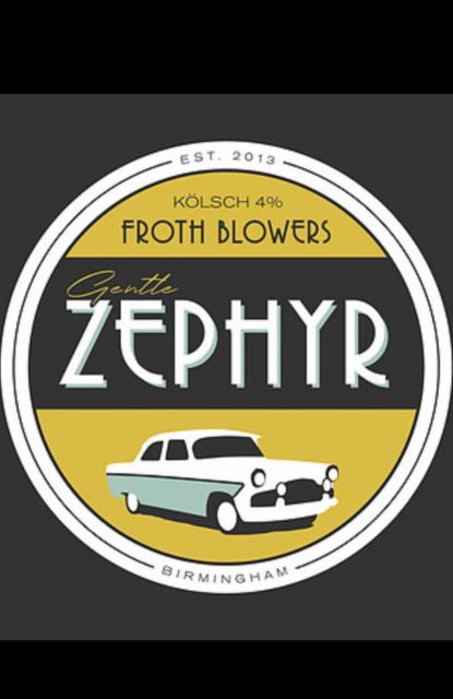 Gentle Zephyr 4.0%, Froth Blowers Brewing Company Ltd, England