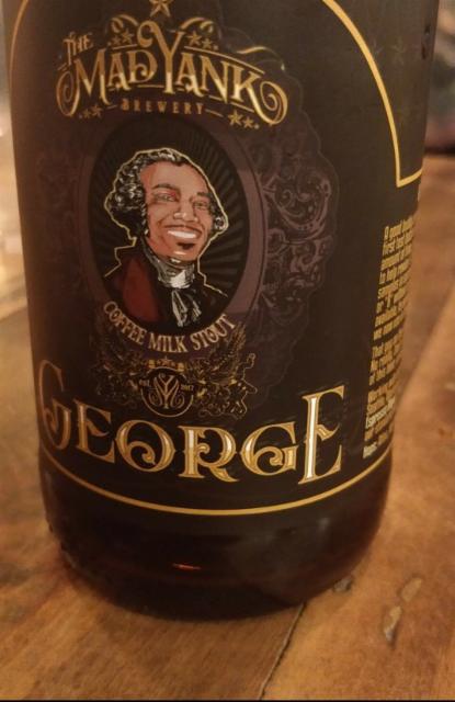 George 5.9%, The Mad Yank Brewery, England
