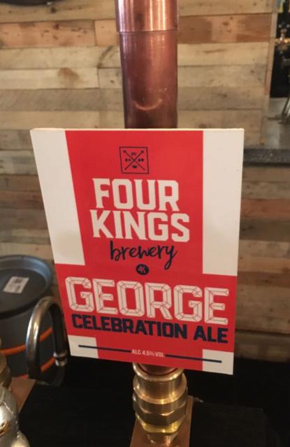 George Celebration Ale 4.5%, Four Kings Brewery Ltd, England