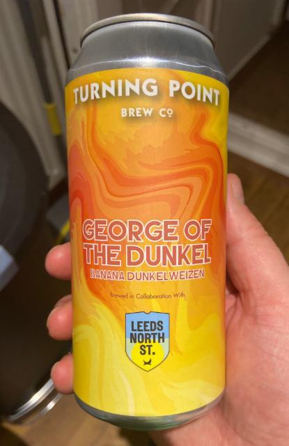 George of the Dunkel 5.4%, Turning Point Brew Co., England
