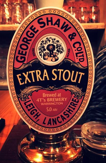 George Shaw & Co. Extra Stout 5.0%, 4T's Brewery, England