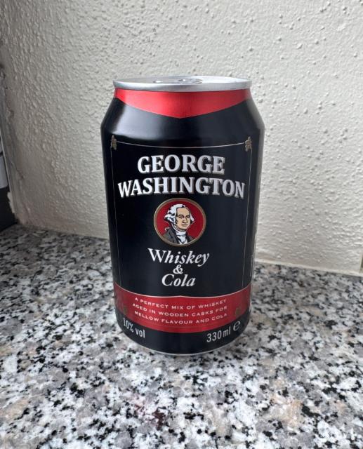 George Washington Whiskey & Cola 10.0%, Veritas Vertriebsges mbH Hamburg, Germany