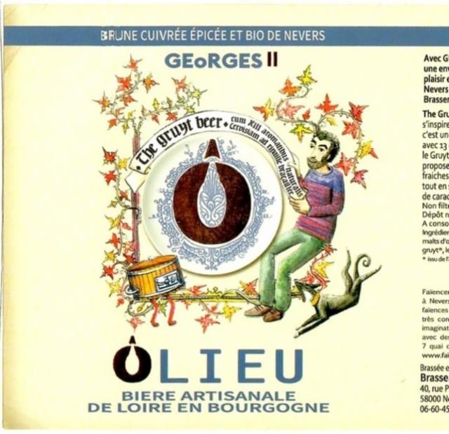 Georges II 4.8%, Brasserie Ôlieu, France