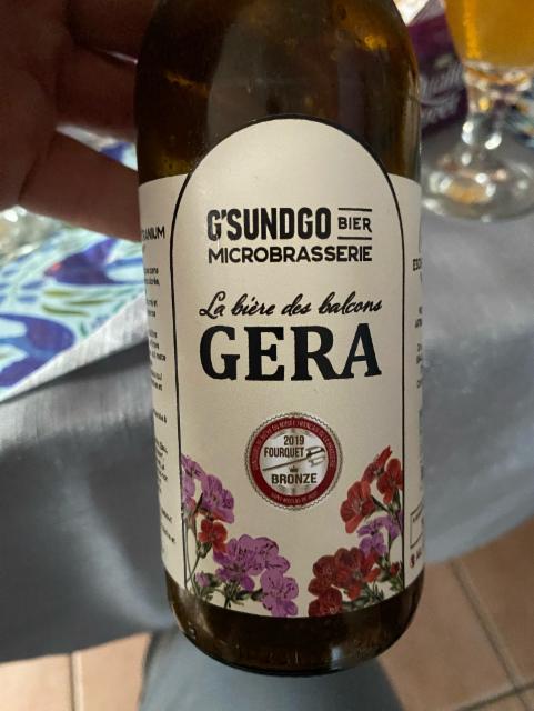 Gera, Brasserie G'Sundgo