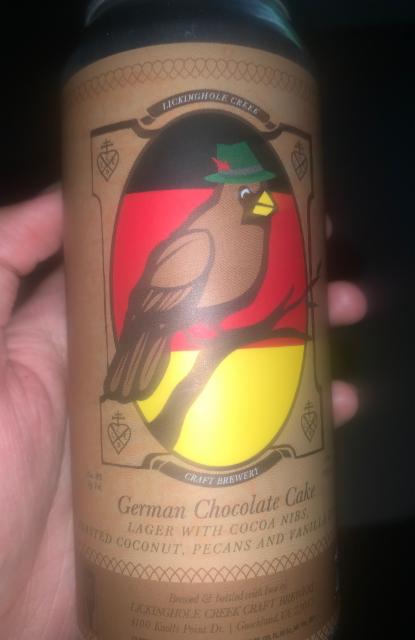 German chocolate cake 8.0%, Duck-Rabbit Craft Brewery, United States