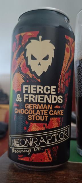 German Chocolate Cake Stout 6.0%, Fierce Beer Ltd, Scotland