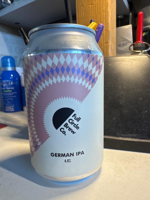 German IPA 4.8%, Full Circle Brew Co., England