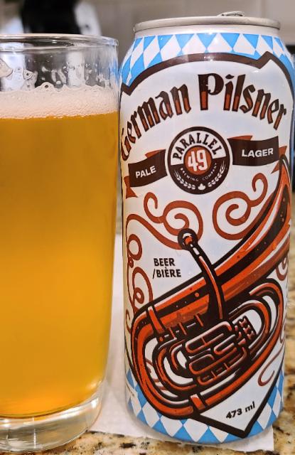 German Pilsner 4.8%, Parallel 49 Brewing Company, Canada