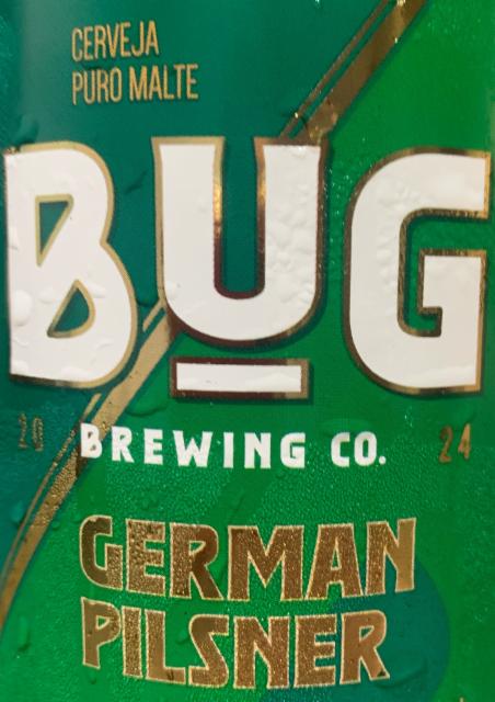 German Pilsner 4.8%, Bug Brewing Co, Brazil