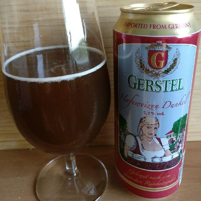 Gerstel Hefeweizen Dunkel 5.2%, Privatbrauerei Eichbaum, Germany