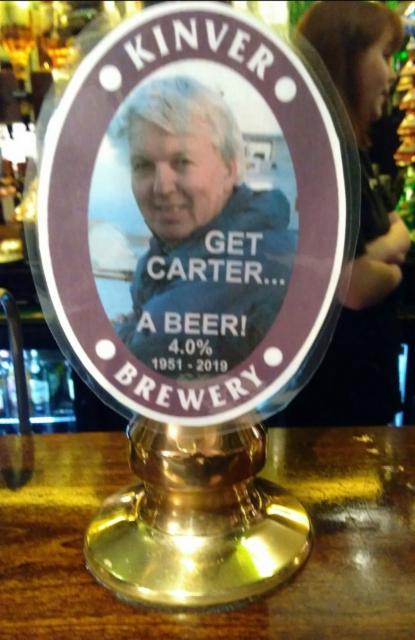 Get Carter...A Beer! 4.0%, Kinver Brewery, England