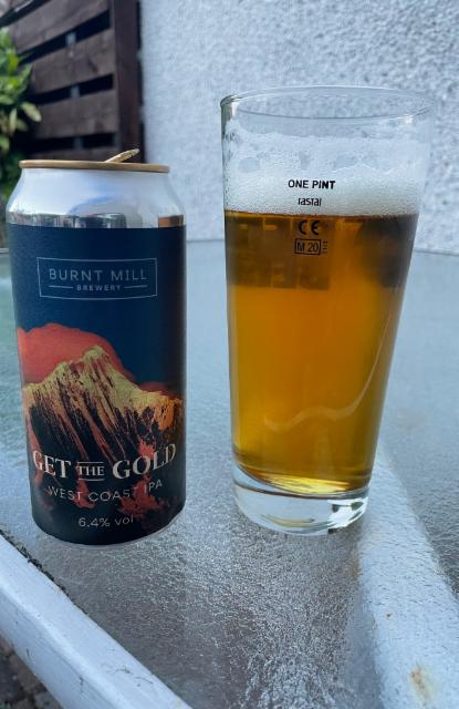 Get The Gold 6.4%, Burnt Mill Brewery, England