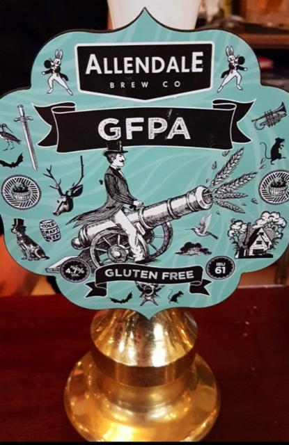 GFPA 4.7%, Allendale Brewery, England