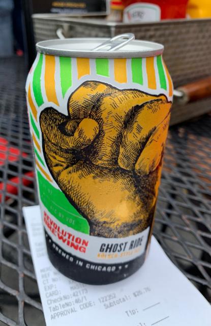 Ghost rider 4.9%, Revolution Brewing Company, United States
