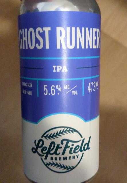 Ghost Runner, Left Field Brewery