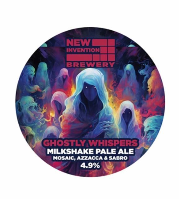 Ghostly Whispers (2026) 4.9%, New Invention Brewery, England