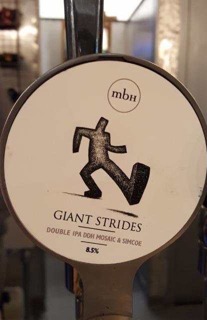 Giant Strides 8.5%, The Mobberley Brewhouse, England