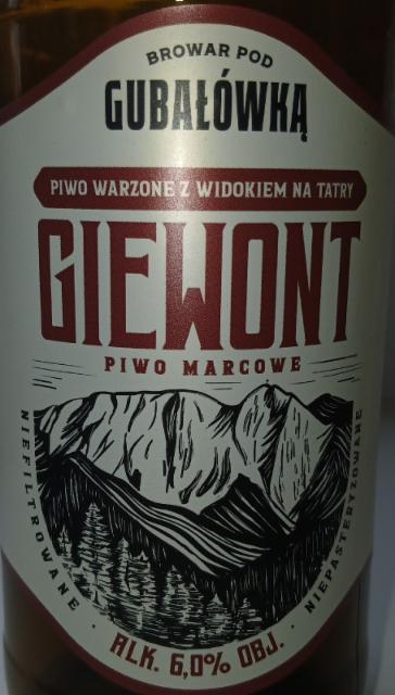 Giewont piwo Marcowe, Browar pod Gubałówka