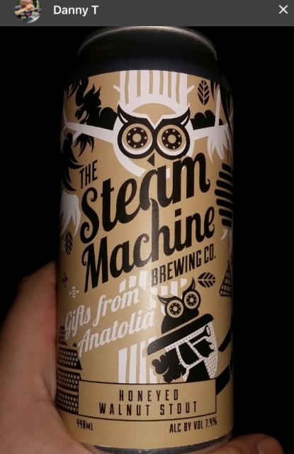 Gifts From Anatolia 7.4%, The Steam Machine Brewing Co., England