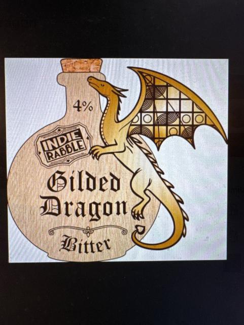 Gilded Dragon 4.0%, Indie Rabble Brewing Company, United Kingdom