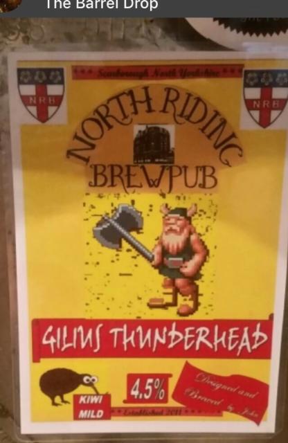 Gilius Thunderhead 4.5%, North Riding Brewery, England