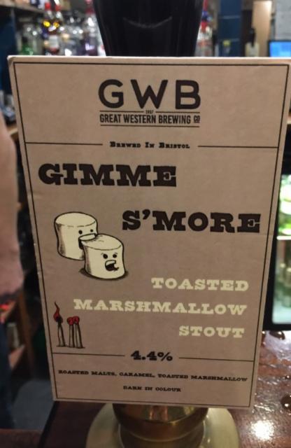 Gimme S'More 4.4%, Hop Union Brewery, England