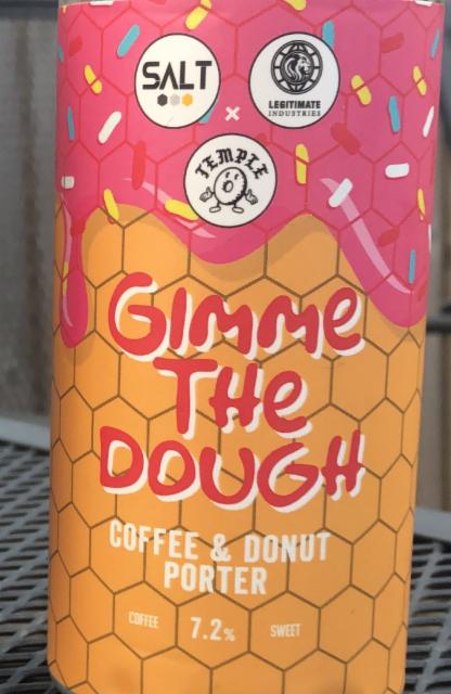 Gimme The Dough 7.2%, Salt, England