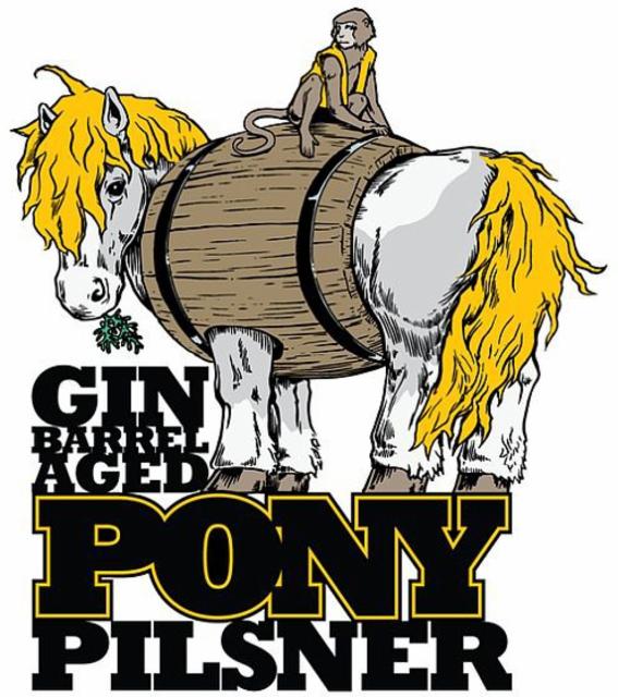 Gin Barrel Aged Pony 5.7%, Half Acre Beer Company, United States