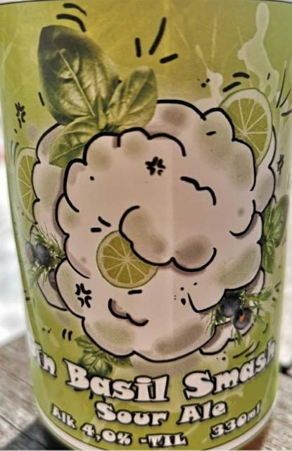 Gin Basil Smash 4.0%, Panimoyhtiö X, Finland