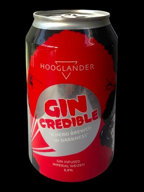gin credible 8.8%, Hooglander Bier, Netherlands