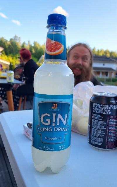 Gin long drink 5.5%, Bellissimo, Lithuania