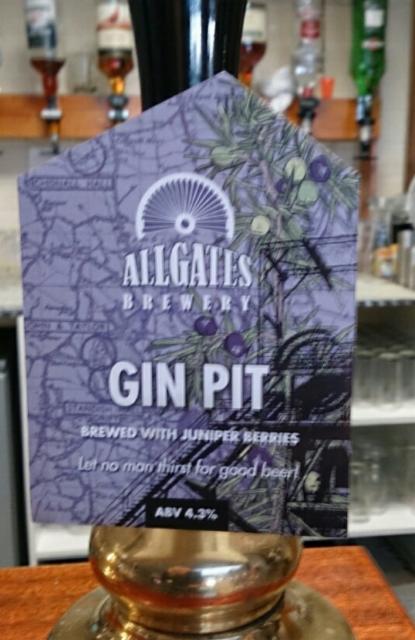 Gin Pit 4.3%, AllGates Brewery, England