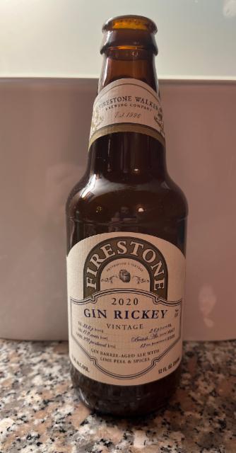 Gin Rickey 2020 11.3%, Firestone Walker Brewing (Duvel Moortgat), United States