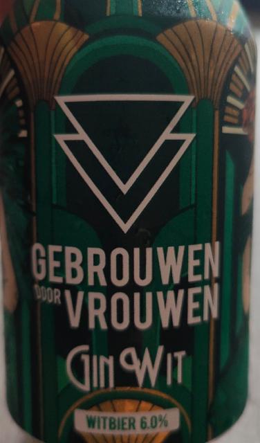 Gin Wit 6.0%, Gebrouwen Door Vrouwen, Netherlands