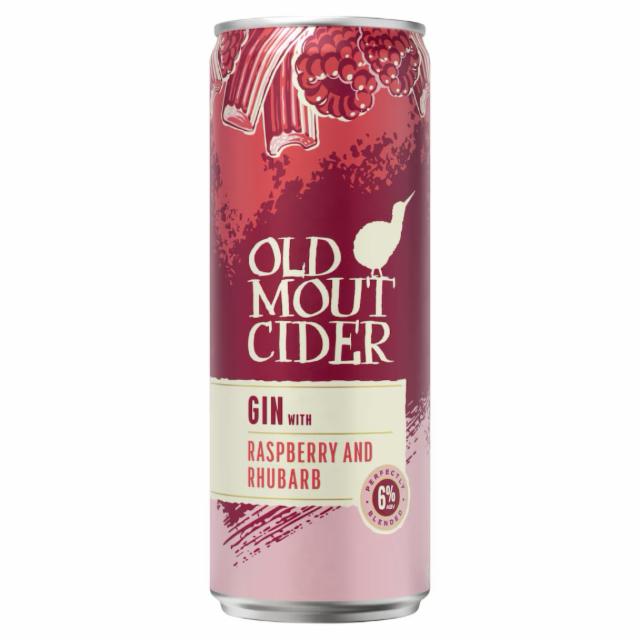 Gin with Raspberry and Rhubarb, Old Mout Cider