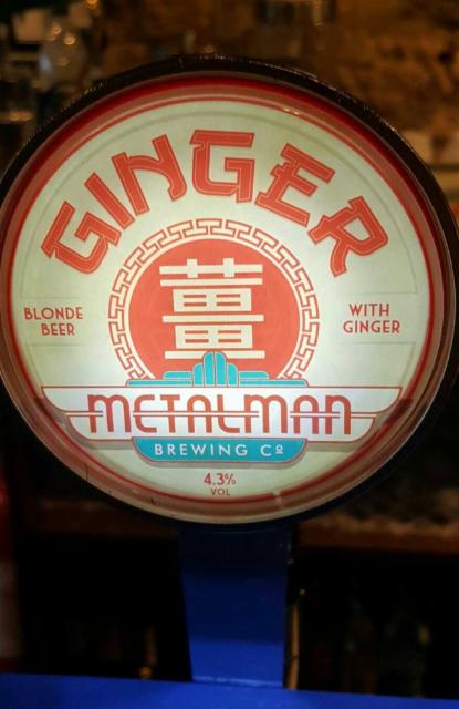 Ginger 4.3%, Metalman Brewing Company, Ireland