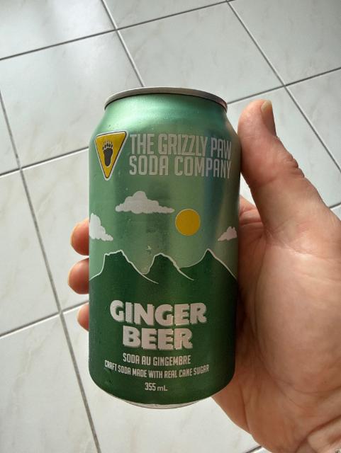 Ginger beer 0.0%, The Grizzly Paw Brewing Company, Canada