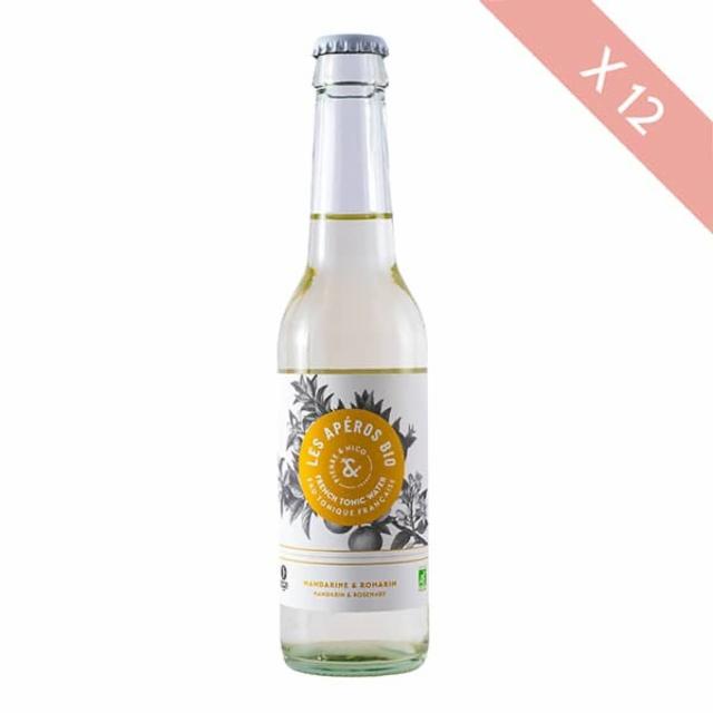 Ginger Beer Mandarine Romarin 0.0%, Les apéros bio, France
