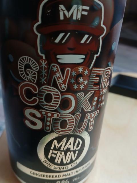 Ginger Cookie Stout 8.0%, Mad Finn Brewing Co, Finland