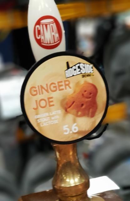 Ginger Joe 5.6%, Ridgeside Brewery, England