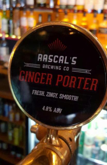 Ginger Porter 4.8%, Rascals Brewing, Ireland