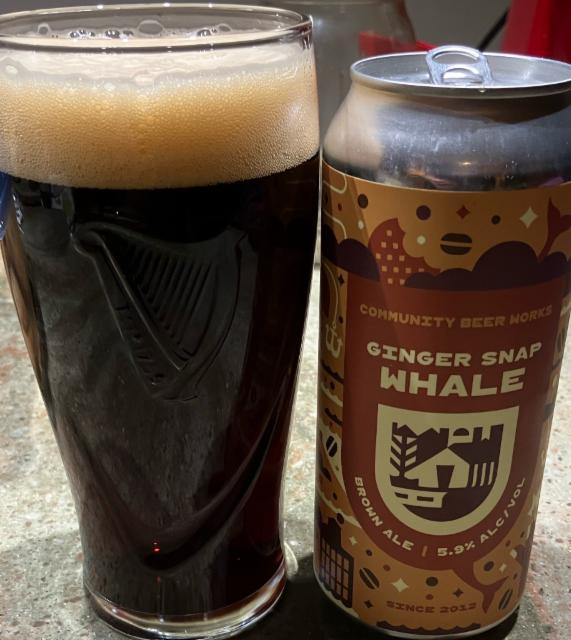 Ginger Snap Whale, Community Beer Company