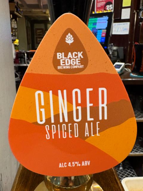 Ginger Spiced Ale, Black Edge Brewing