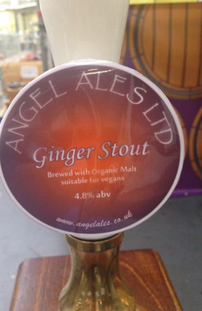 Ginger Stout 4.8%, Angel Ales, England
