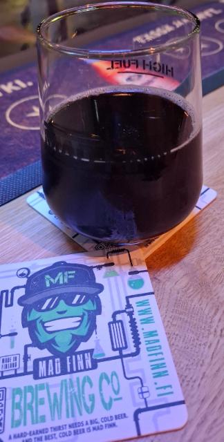 Gingerbread cookie malt infusion, Mad Finn Brewing Co